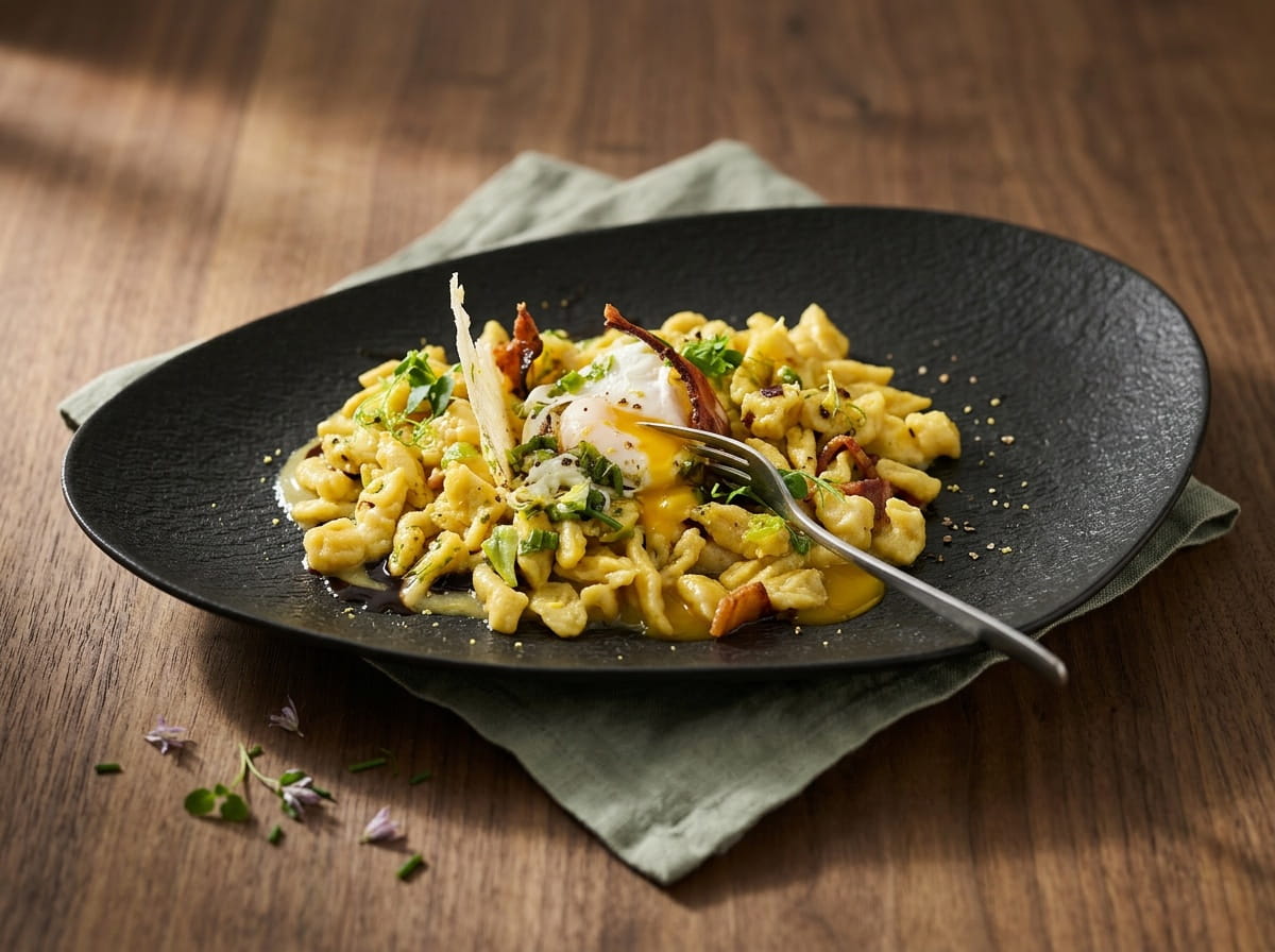 Steirische Carbonara - kreativ neu interpretiert